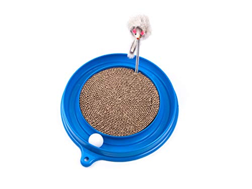 Petony-Jouet-pour-Chat-grattoir-Turbo-Rond-avec-Une-Balle-et-Une-Souris-Jouet-pour-Le-Plaisir-du-Chat