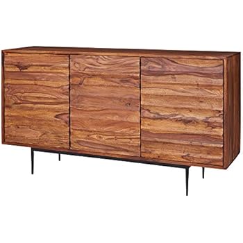 FineBuy Sideboard FB51424 Sheesham Massivholz 150x81x41 cm Landhaus