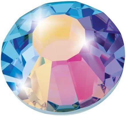 Iron-on Rhinestone Preciosa MC Rose VIVA 12 SS 12/MM 3.20 Crystal Aurora Borealis -720 Pieces