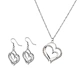 Tamaño: Longitud del collar: 42 cm + 5 cm; Collar colgante: 4.1 * 3.8 cm; Colgante de pendientes: 2.3 * 2.1 cm