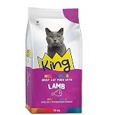 King Multicolor Renkli Taneli Kuzu Etli Yetişkin Kedi Maması 15 kg