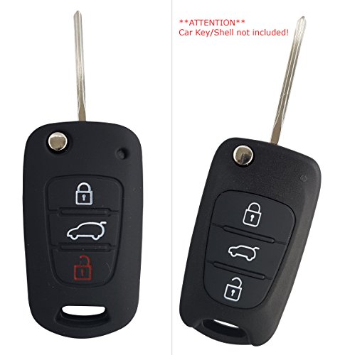 CK + Hyundai Auto de llave móvil Key Cover Case Funda Silicona para i10 i20 ix25 i30