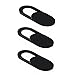 Price comparison product image Transer' Webcam Cover Ultra Thin Laptop Camera Cover Slide for Computer Macbook Pro/Air iMac iPhone Cell Phone Tablet Camera Blocker (3Pcs)