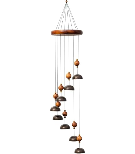 Hpybest Ceramic Japanese Wind Chimes Lucky Bells Hanging Decorations Wind Chime Creative Resin Pendant Small Bell Student Goods Home Decor Wind Chimes Outdoor
