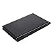 TOOGOO(R) Makeup Mirror Travel Leather Portable Foldable Mirror Black