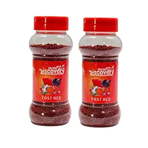 TAIYO PLUSS DISCOVERY? Xtream Fast Red Fish Food, 100gm - Pack of 2