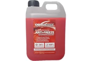 Fastcar 4.54L Opticare Antifreeze & Summer Coolant - Red Concentrate