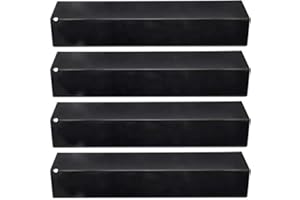 LOKHING 92311 (Paquete de 4) Piezas de Repuesto para Parrilla de Gas Placa calefactora de Acero de Porcelana para Campingaz, CCLIFE, Landmann, Broil-Master y Otras Parrillas Modelo