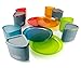 Produktbild GSI Outdoors Geschirrset Infinity Compact für 4 Person, mehrfarbig, 75420