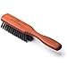 Beard Brush by Zilberhaar l Pure Boar Bristle | Perfect Skin Care l For All Beard Balms and Beard Oils l Exfoliates Skin, helps Softening and Conditioning Itchy Beards