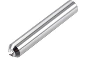 sourcing map Diamant-Schleifrad-Abrichtgerät 8 mm x 50 mm Einpunkt-Abrichtwerkzeug mit konischer Spitze