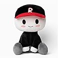 Kralabre Blox Buddies Plushies, 7.8" Blox Buddies Noob Buddy Plush Toys for Fans and Friends Christmas Plush Doll Gifts (Black)