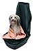 Car Seat Cover, Leather Look, Seatprotector Premium, Car Vehicle Front Seat Covers, Car Seat Protector, Black, Designed for Driver Seat or Passenger Seat, Waterproof, Extra smooth, Pet Car Seat Cover for Dogs, Airbag compatible, Universal Heavy Duty Waterproof Front Seat Cover including head restraint, Protect the appearance and value of your car seats, Best Lifetime Guarantee