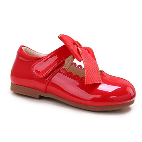 Pettigirl Girls Bowknot Flat Christening Princess Bridal Party Non