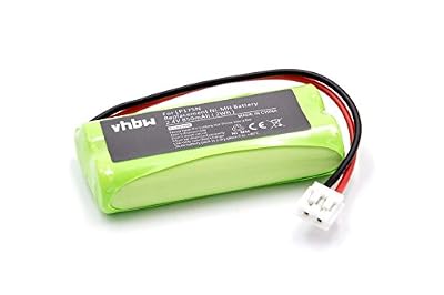 vhbw NiMH batterie 850mAh (2.4V) pour votre babyphone écoute-bébé babytalker Tomy Baby Monitor TD300, TD350 remplace LP175N, LP175, P71029, P71029B.