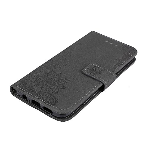 Samsung Galaxy S4 Mini Schützen Pelle HuaForCity® Samsung Galaxy S4 Mini Schutz Fall Case Shell PU Leder Innere Weiche TPU Mappen Abdeckung in Buch Art Mit Standfunktion Kartenschlitz Flip Case Cover protection Case Shell PU Leather Inner Soft TPU Wallet Cover in Book Style with Stand Function Card Slot Flip Cover Skin für Samsung Galaxy S4 Mini - 4