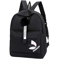 DIVING DEEP Women Backpack Latest School Bag for Girls (Black)