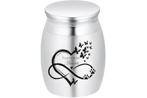 QGJNSGC Urna pequeña para Cenizas Mini Urna para Cenizas Cremación Recuerdos para Cenizas humanas Conmemorativo Cenizas Soporte para Mujeres Hombres