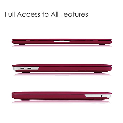 Fintie MacBook Pro 13 H  lle 2017   2016 - Ultrad  nne Hochwertige Matt Gummierte Hartschale Tasche Schutzh  lle Snap Case f  r NEUESTE 13-zoll MacBoo