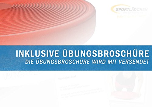 Kawanyo Therapiekreisel rot 38,5 cm Training Reha Fitness Therapie Koordination - 8