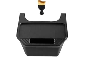 LHYUSHUN Tesla Model Y Silikon-Mülleimer, Organizer für die hintere Mittelkonsole und Rücksitz-Aufbewahrungsbox, Auto-Mülleimer für Tesla Model Y 2020–2025