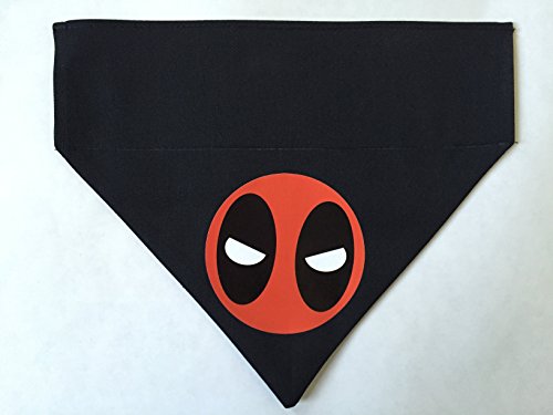 deadpool dog collar