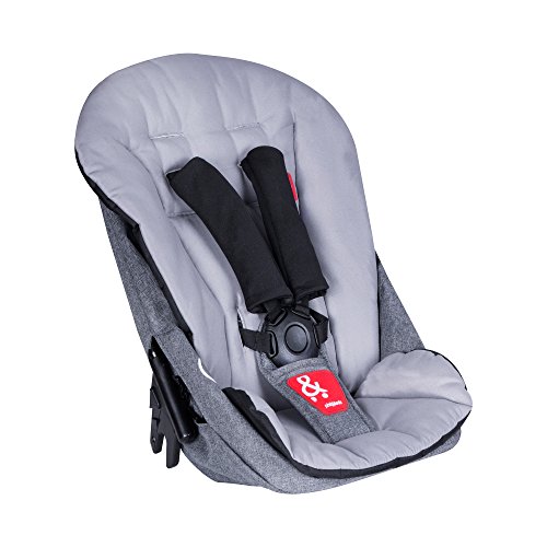 phil&teds Dash Pushchair Doubles Kit, Grey Marl