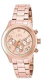 Invicta 19218 Angel Damen Uhr Edelstahl Quarz roségoldenen Zifferblat