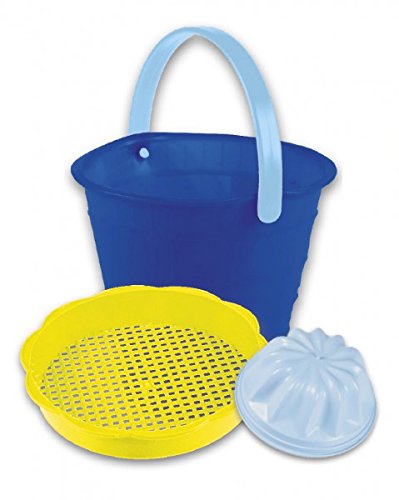 Preisvergleich Produktbild SPIELSTABIL 1500 Sand-Set Sieb Eimer Sandform Bio-Line NEU / OVP