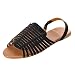 Produktbild Damen Beiläufige Flache Sandelholze, Selou Rom öffnen Zehe Normallack Strand Schuhe Frauen Riemchen Mit Absatz Flach Bequeme Trekking Art Outdoor Kork Plateau Flip Flop Breite Keilsandaletten