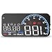 Produktbild Auto Head Up Display 5 Zoll OBD2 II EUOBD Fault Code Scanner Auto Parameter Display Projektor Über Geschwindigkeit Warn Alarm-System