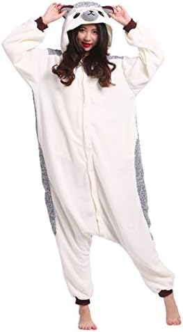 Pajamas Hedgehog Costume Cartoon Cosplay Halloween Christmas Jumpsuit Man Girls Winter Onesie