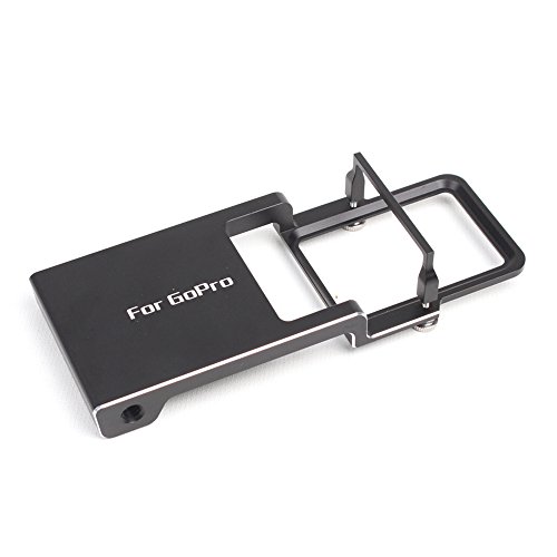 Kingwon Hero 5 4 3 3 + Adapter Mount Switch Plate Board Zubehör Aluminium Legierung für DJI Osmo Mobile Gimbal PDA Halterung Anschluss GoPro Hero 5 4 3 + - 7