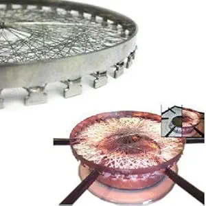 FILPO Stainless Steel Gas Saver Device, Chota Mini Papad/Tandoor/Roaster