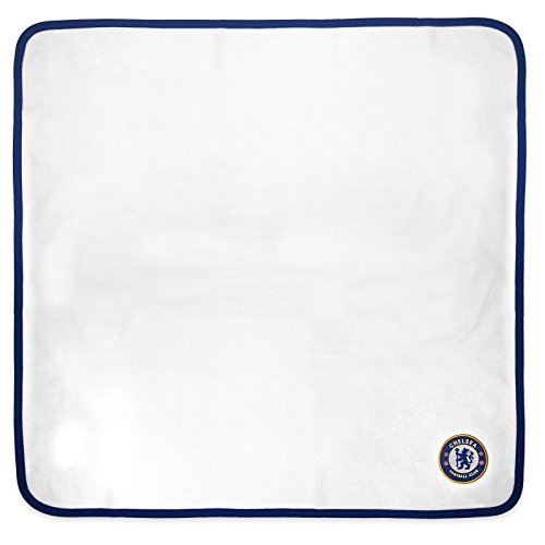 Chelsea FC Official Football Gift Baby Fleece Blanket White