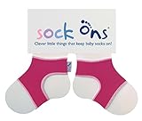 Sock Ons Socks - 6-12 Months, Fuchsia