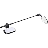 Bike Helmet Mirror,Aluminum Alloy Adjustable Rear View Helmet Mirror for Cycling Helmet Rear View Mirror