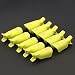 Yistu Nail Polish Remover,10PC Professional Nail Art Soak Off Cap Clip Nail Art Soak Off Cap Clip (Yellow)