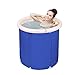 Produktbild HUANGDA Faltbare aufblasbare Tragbare Reise-Badekurort-Fuß-Sorgfalt-Wanne - Größe 70 (L) X 80 (B) X 70 (H) cm - Entspannendes einweichendes Wasser-Bad (Größe : L)