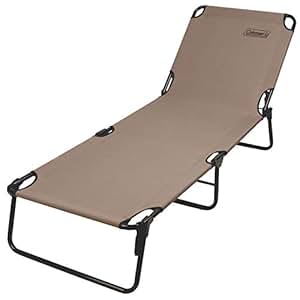 Coleman Converta Cot With 4 Adjustable Back 2 Foot Positions Portable Lightweight Camping Chair Ideal For Camping Or Relaxing Outdoors