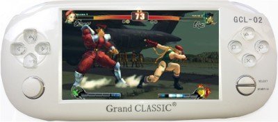 AE Zone PSP Handheld Gaming Console Grand Classic GCL02 with Camera,Video- Audio Player and 10000 In-Built Games