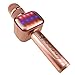 Produktbild Rsiosle Drahtloses Karaoke-Mikrofon mit Disco-Licht, Mikrofon-Karaoke-Maschine Bluetooth-Lautsprecher, Home KTV Music Player Handheld-Mikrofon