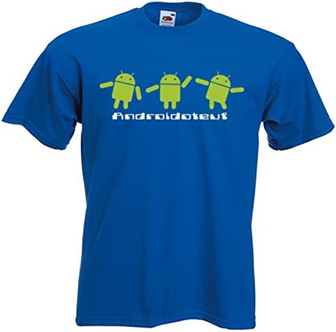 Geek androidoteuf, When It's A Beautiful Day the Robots Are Tee Shirt. -  - XX-Large