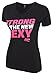 Produktbild Muscle Pharm Damen Textilbekleidung Printed T-Shirt, Hot Pink/Black, S, MPLTS413