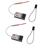 Lista de paquetes: 2 X Flysky FS-R6B Receiver, 2 X Bind plug. 3 años de garantía Tiempo y vida limitado Servicio al cliente amigable. Cualquier pregunta, por favor haga clic en "Cvesper" para contactar con nosotros. Gracias.