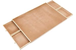 Haushalt International Puzzletisch 1000 Teile Puzzel Tisch 76x57cm Puzzel Board 4 Schubladen Puzzlebrett