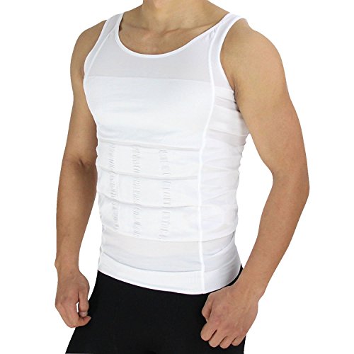 Clovia Mens Shaping Vest In White RS.499 (50.00% Off) - Amazon
