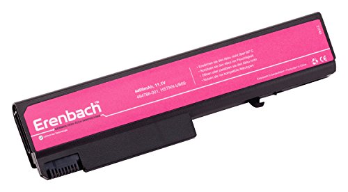 Erenbach Laptop Akku mit 4400mAh 10,8/11,1V für HP Compaq 6530b | 6535b | 6730b | 6735b Elitebook 6930p | 8440p | 8440w | 8530w ProBook 6440b | 6445b | 6540b | 6545b