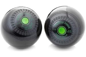 DRAKES PRIDE BLACK HI-DENSITY DELUXE CROWN GREEN BOWLS**