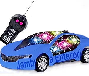 Jambuwala Enterprise Remote Controlled car, 2 Function Remote Control Car, Racing Car, Sports Car, New Model RC Car, Remote car for Kids Boys & Girls (Multi Color & Multi Design)